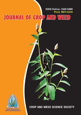 Journal of Crop and Weed Cover Page