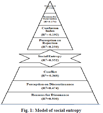 Fig. 1: Model of social entropy